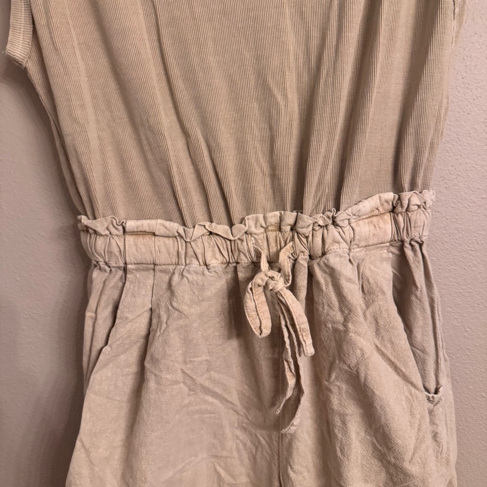FREE PEOPLE Mixed Media One Jumpsuit - Picture 8 of 9